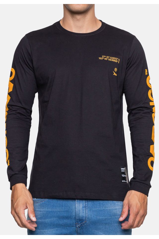 Camiseta-Onbongo-Masculina-Manga-Longa-Breaker-Preta