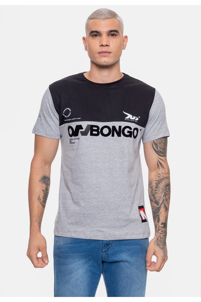 Camiseta-Onbongo-Masculina-Especial-Runner-Preta
