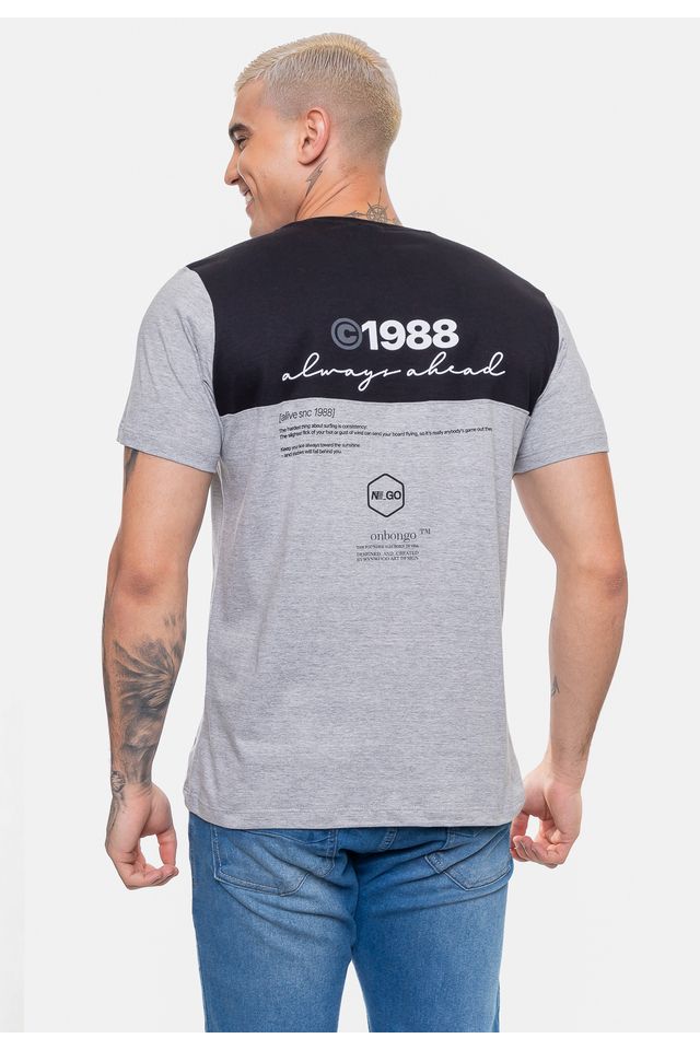 Camiseta-Onbongo-Masculina-Especial-Runner-Preta
