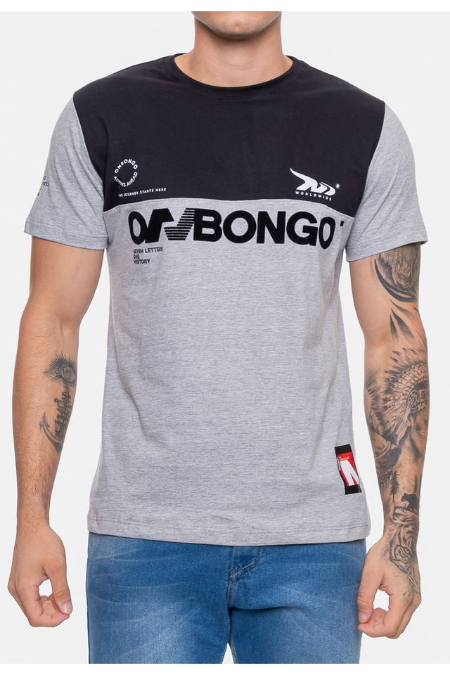 Camiseta-Onbongo-Masculina-Especial-Runner-Preta