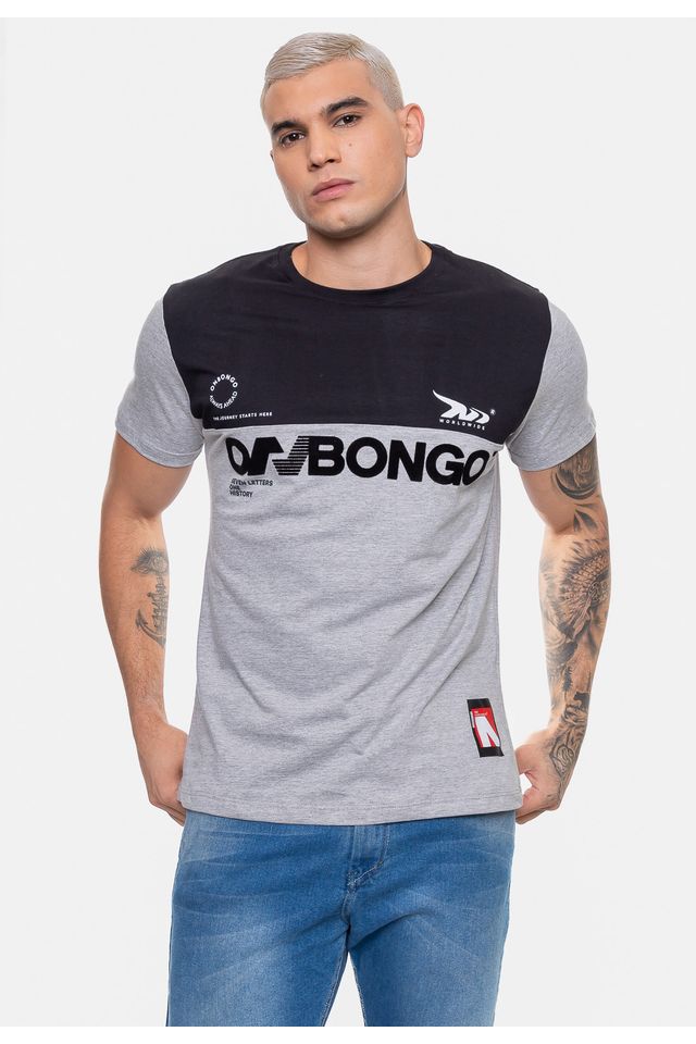 Camiseta-Onbongo-Masculina-Especial-Runner-Preta