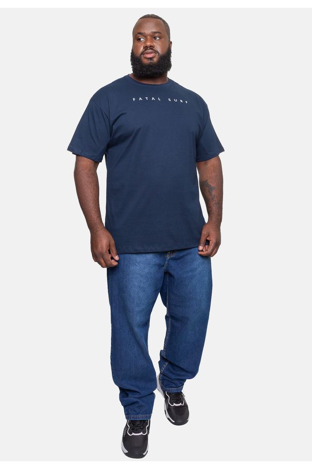 Camiseta-Fatal-Plus-Size-Fashion-Basic-FTS-Marinho-Navy-Hipnose