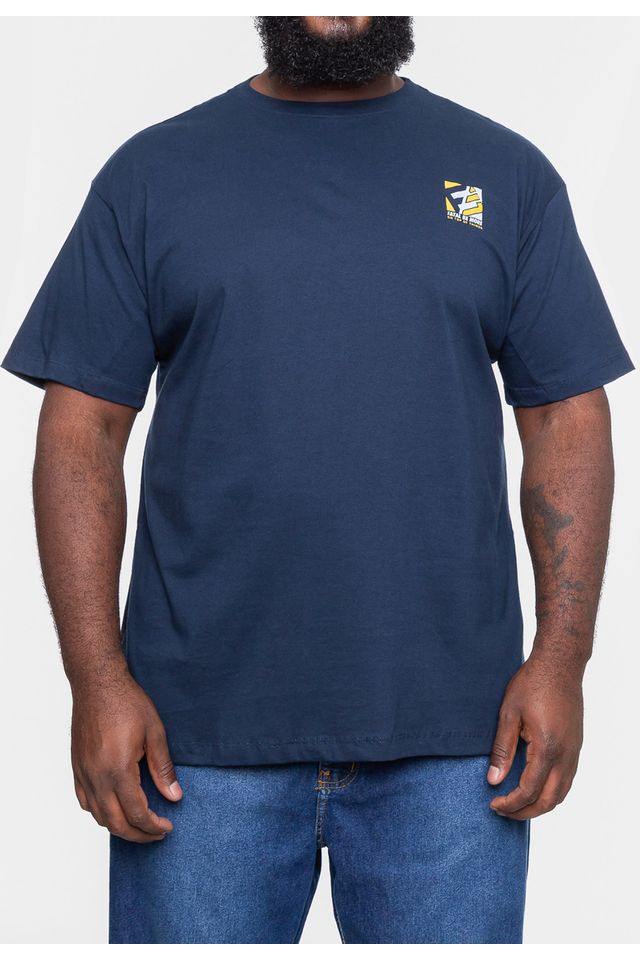 Camiseta-Fatal-Plus-Size-Climber-Marinho-Navy-Hipnose