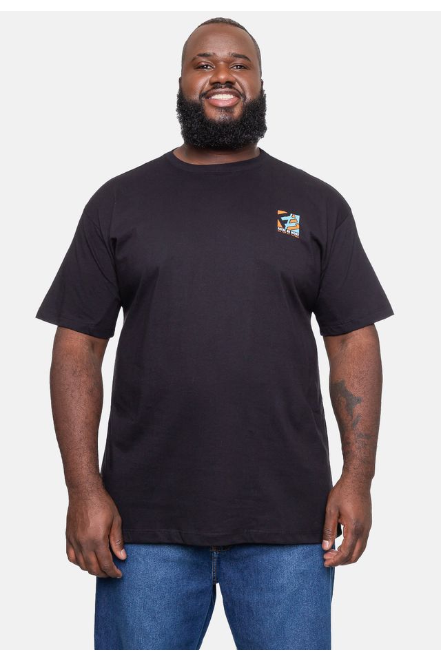 Camiseta-Fatal-Plus-Size-Climber-Preta