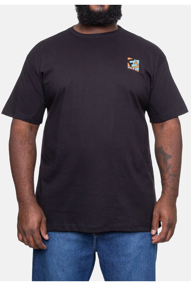 Camiseta-Fatal-Plus-Size-Climber-Preta