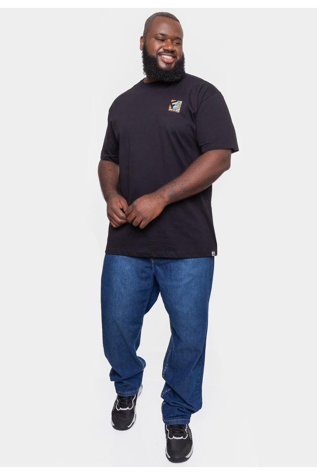 Camiseta-Fatal-Plus-Size-Climber-Preta
