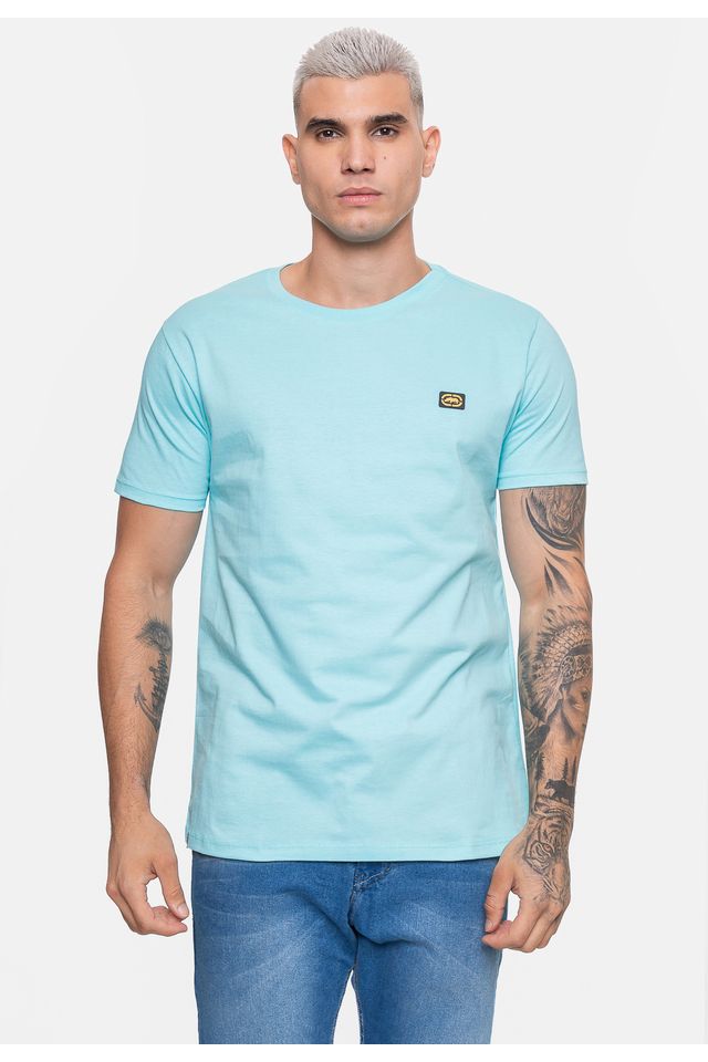 Camiseta-Ecko-Masculina-Fashion-Basic-Crown-Verde-Tempestade
