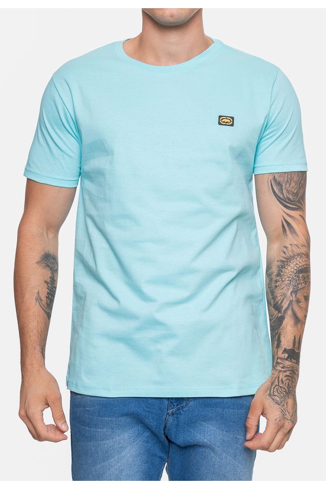 Camiseta-Ecko-Masculina-Fashion-Basic-Crown-Verde-Tempestade