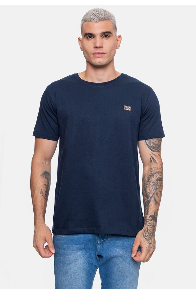 Camiseta-Ecko-Masculina-Fashion-Basic-Crown-Marinho-Navy-Hipnose