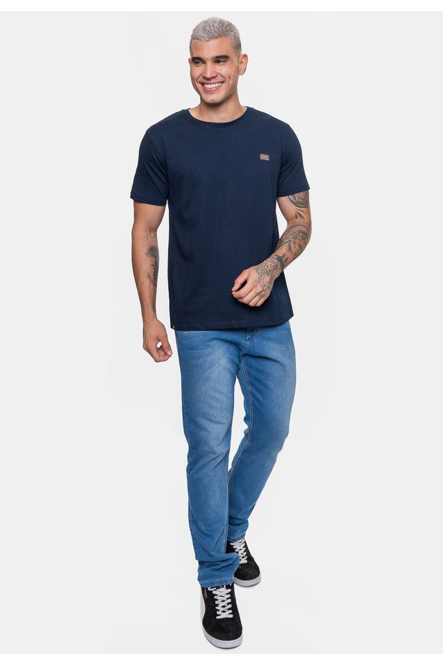 Camiseta-Ecko-Masculina-Fashion-Basic-Crown-Marinho-Navy-Hipnose