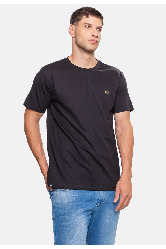 Camiseta-Ecko-Masculina-Fashion-Basic-Crown-Preta