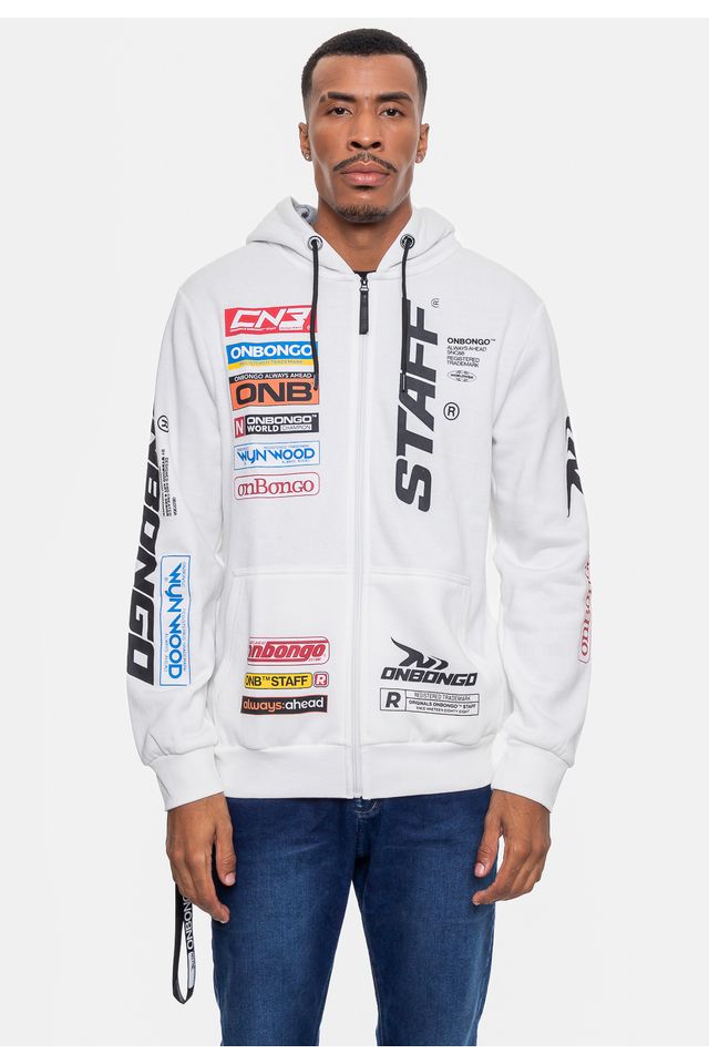 Moletom-Onbongo-Staff-com-Ziper-Branco Moletom-Onbongo-Staff-com-Ziper-Branco