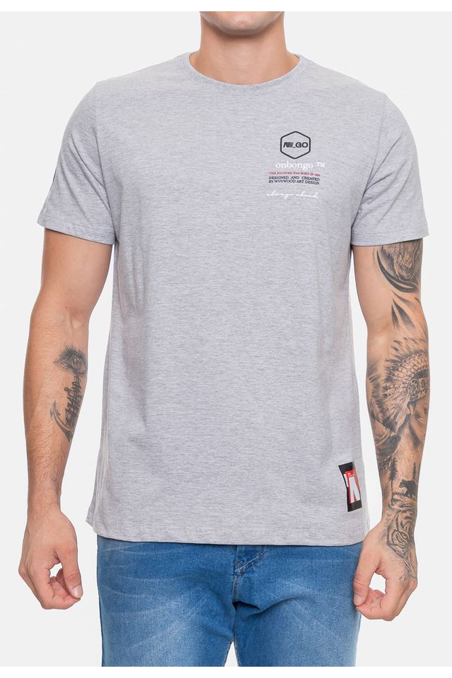 Camiseta-Onbongo-Masculina-N-Cinza-Mescla