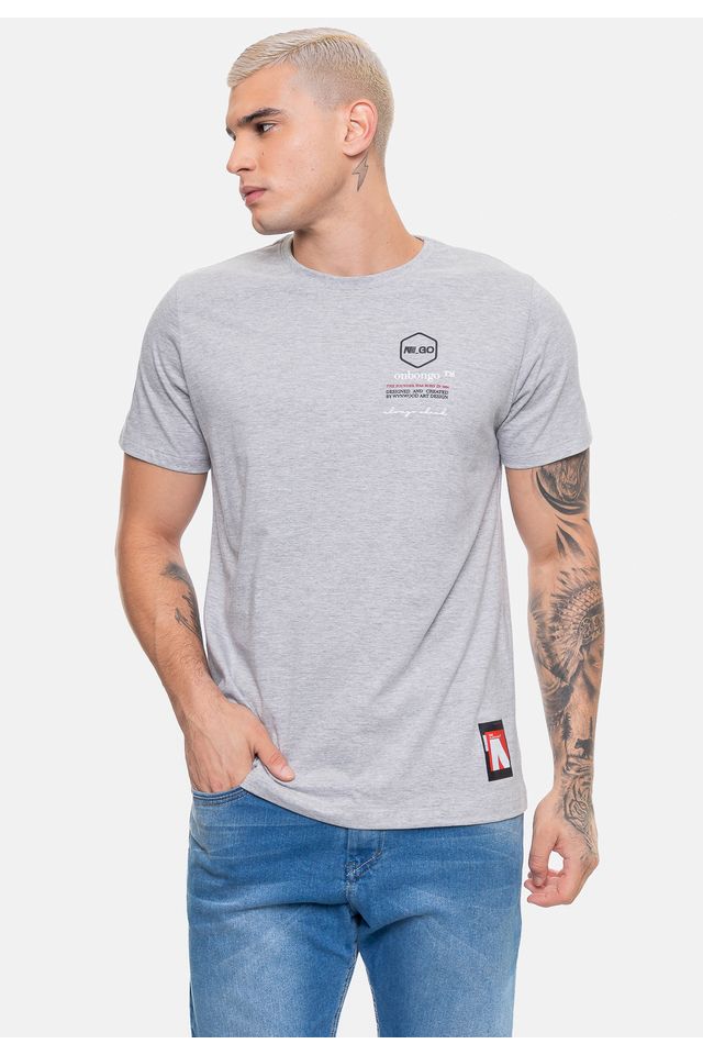 Camiseta-Onbongo-Masculina-N-Cinza-Mescla