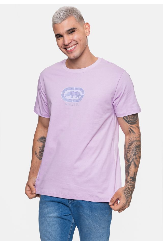 Camiseta-Ecko-Masculina-Grid-Branding-Lilas-Gentle