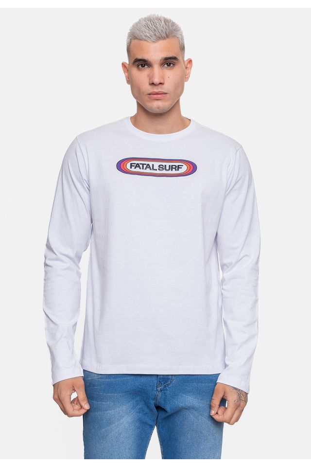 Camiseta-Fatal-Masculina-Manga-Longa-Halo-Branca