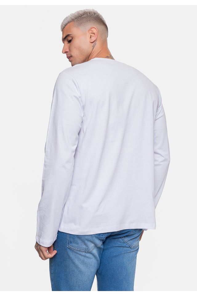 Camiseta-Fatal-Masculina-Manga-Longa-Halo-Branca