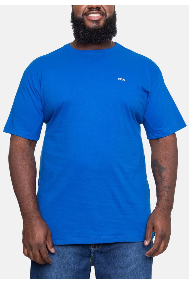 Camiseta-Fatal-Masculina-Plus-Size-Fashion-Basic-Azul-Royal