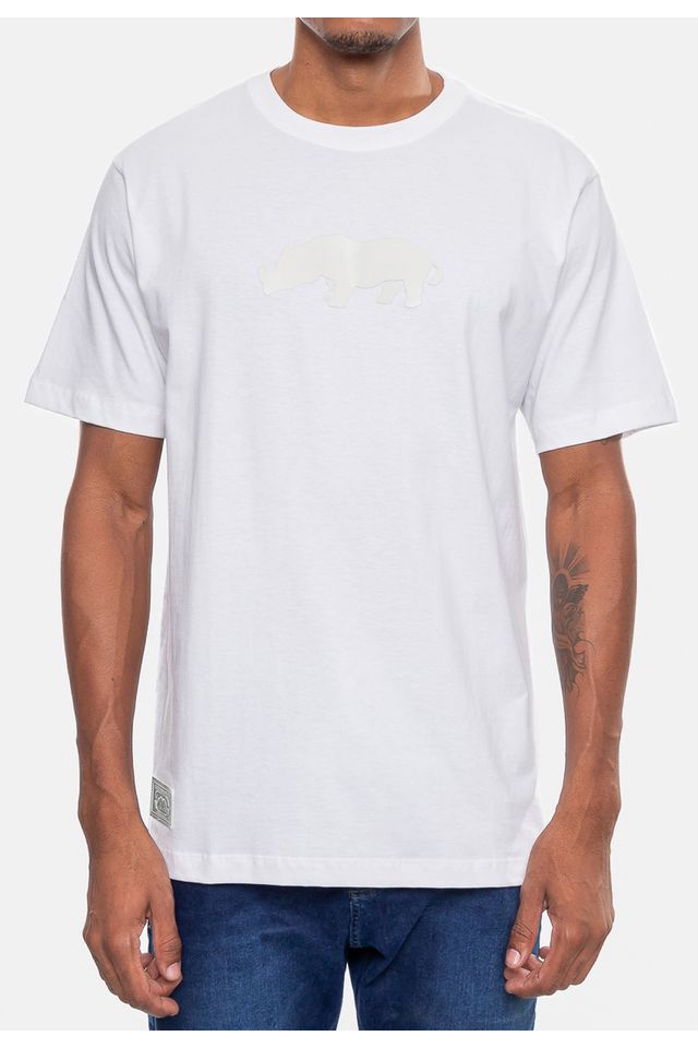Camiseta-Ecko-Masculina-Flat-Rhino-Off-White