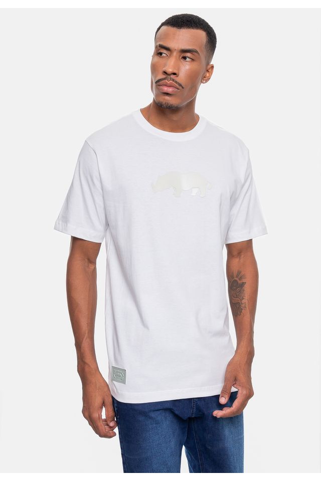 Camiseta-Ecko-Masculina-Flat-Rhino-Off-White