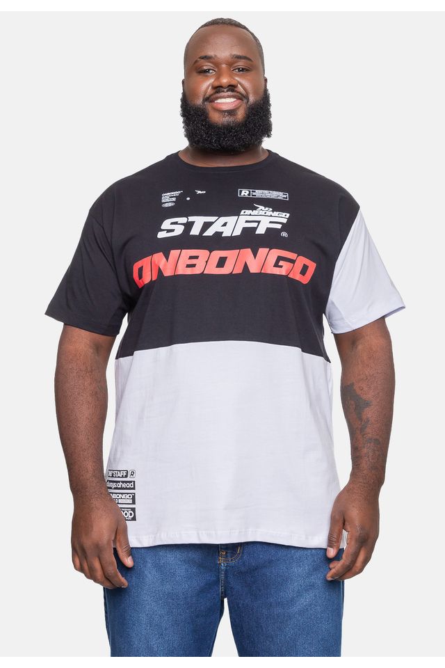 Camiseta-Onbongo-Plus-Size-Masculina-SNC88-Preta