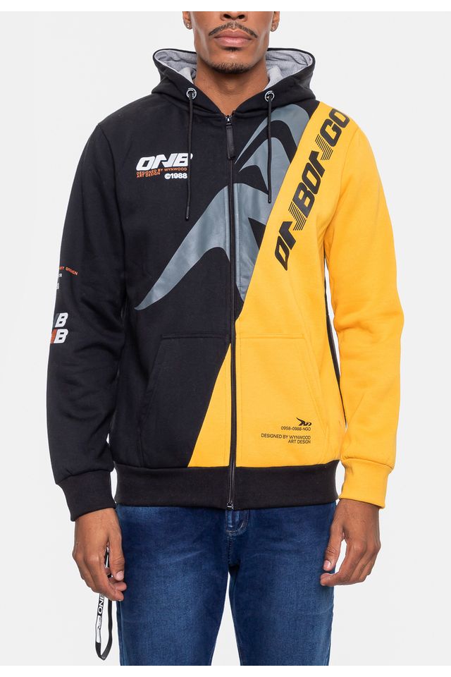 Moletom-Onbongo-com-Ziper-Preto-e-Amarelo