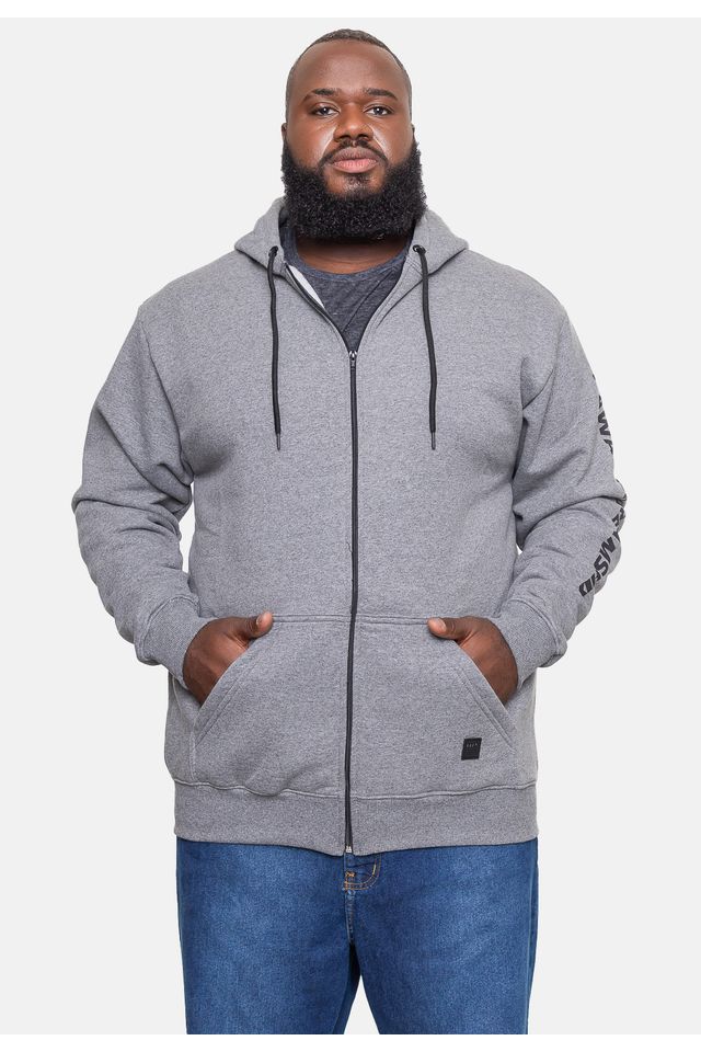 Moletom-HD-Canguru-Plus-Size-Fashion-Basic-Grafite-Mescla Moletom-HD-Canguru-Plus-Size-Fashion-Basic-Grafite-Mescla