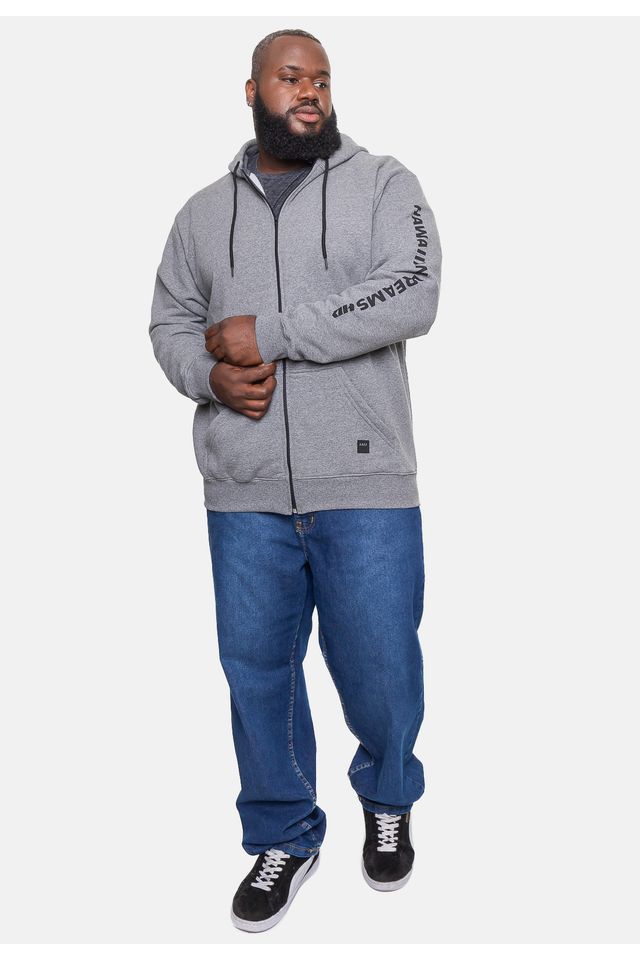 Moletom-HD-Canguru-Plus-Size-Fashion-Basic-Grafite-Mescla