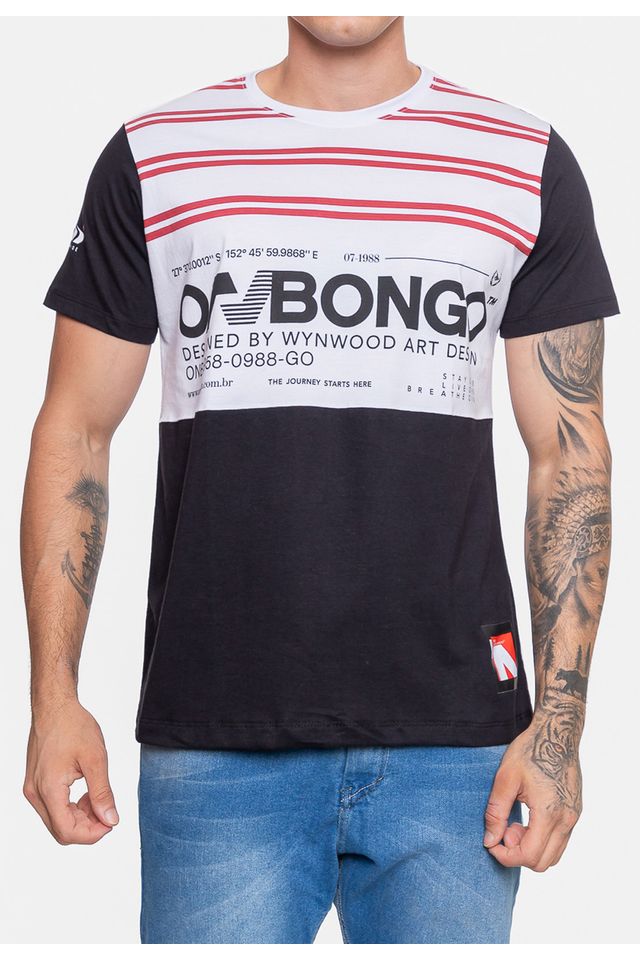 Camiseta-Onbongo-Masculina-Here-Off-White