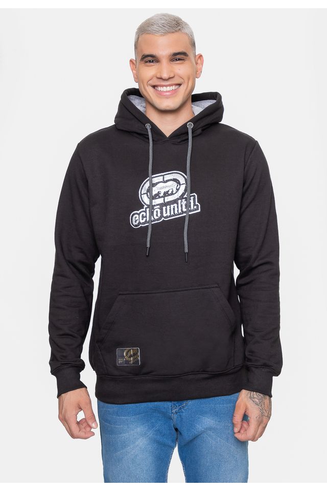 Moletom-Ecko-Masculino-com-Capuz-Preto Moletom-Ecko-Masculino-com-Capuz-Preto