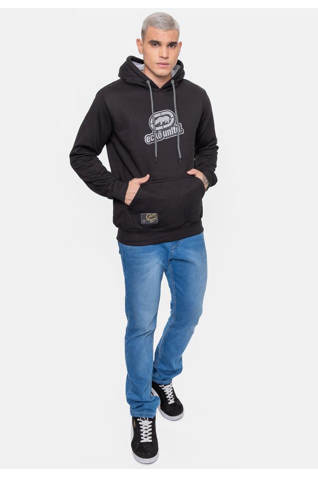 Moletom-Ecko-Masculino-com-Capuz-Preto