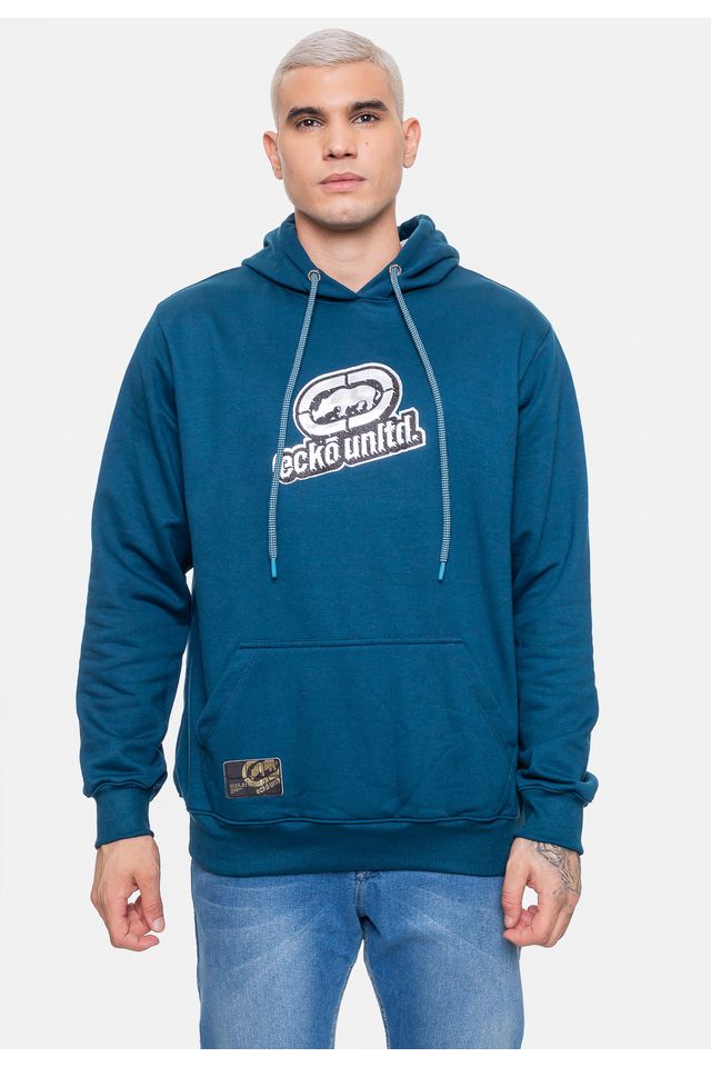 Moletom-Ecko-Masculino-com-Capuz-Verde-Tempestade Moletom-Ecko-Masculino-com-Capuz-Verde-Tempestade