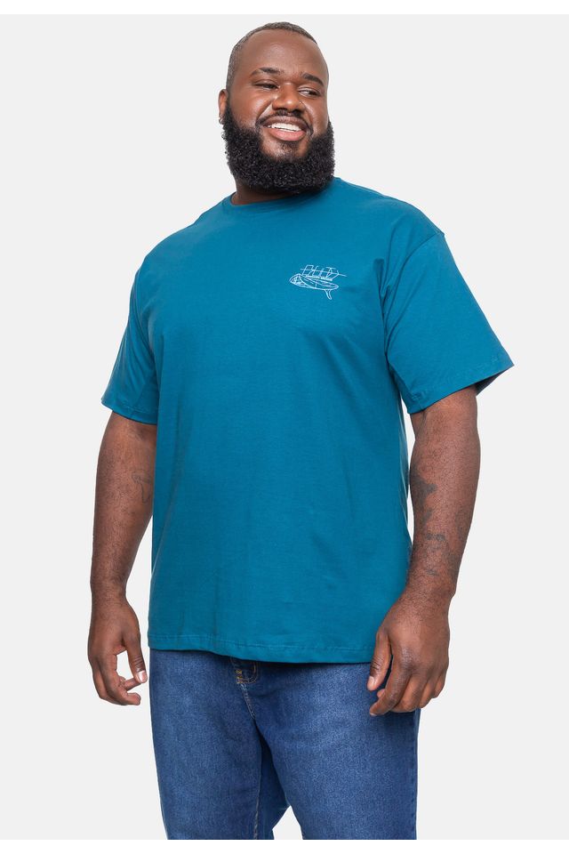 Camiseta-HD-Masculina-Plus-Size-Boards-Azul-Tempestade