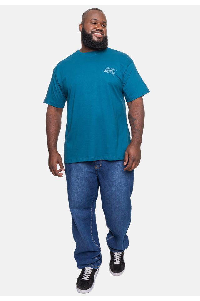 Camiseta-HD-Masculina-Plus-Size-Boards-Azul-Tempestade