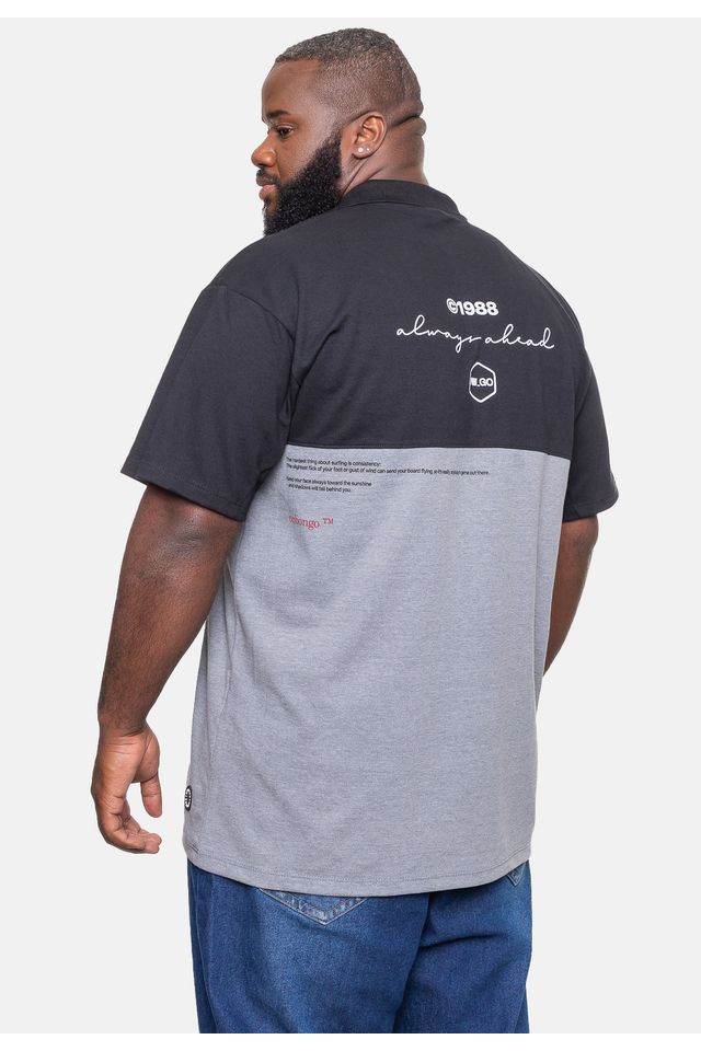 Camisa-Polo-Onbongo-Piquet-Masculina-Beam-Cinza