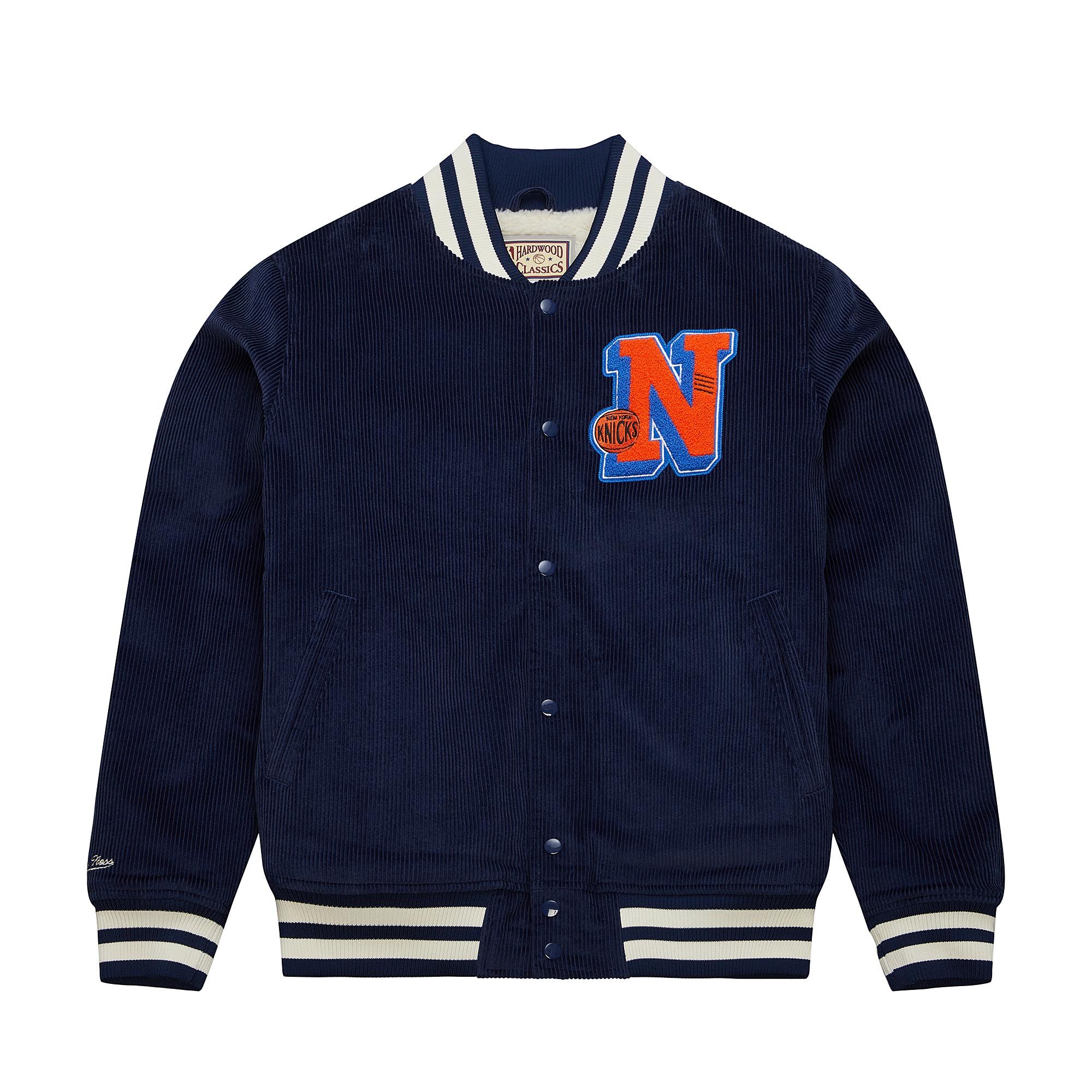 Jaqueta Mitchell & Ness Collegiate Varsity Jacket New York Knicks