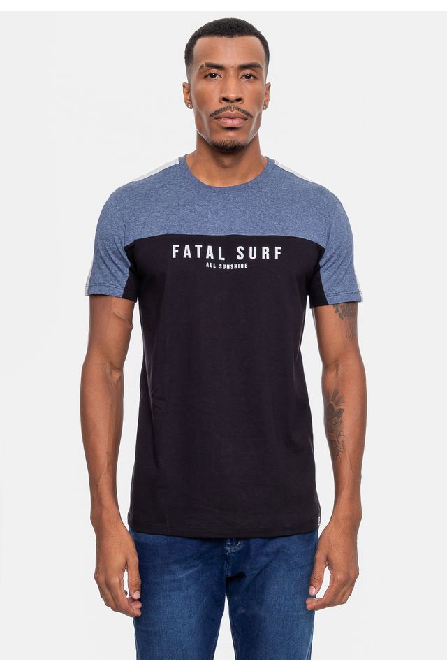 Camiseta-Fatal-Masculina-Sunshine-Preta Camiseta-Fatal-Masculina-Sunshine-Preta