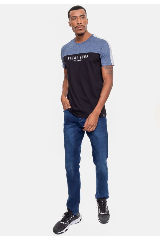 Camiseta-Fatal-Masculina-Sunshine-Preta
