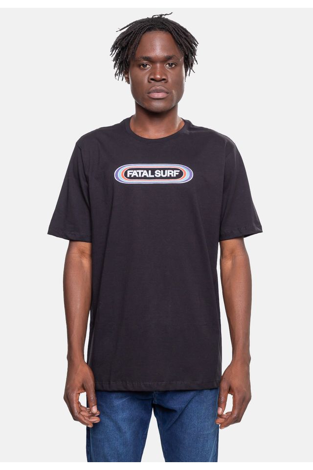 Camiseta-Fatal-Estampada-Preta