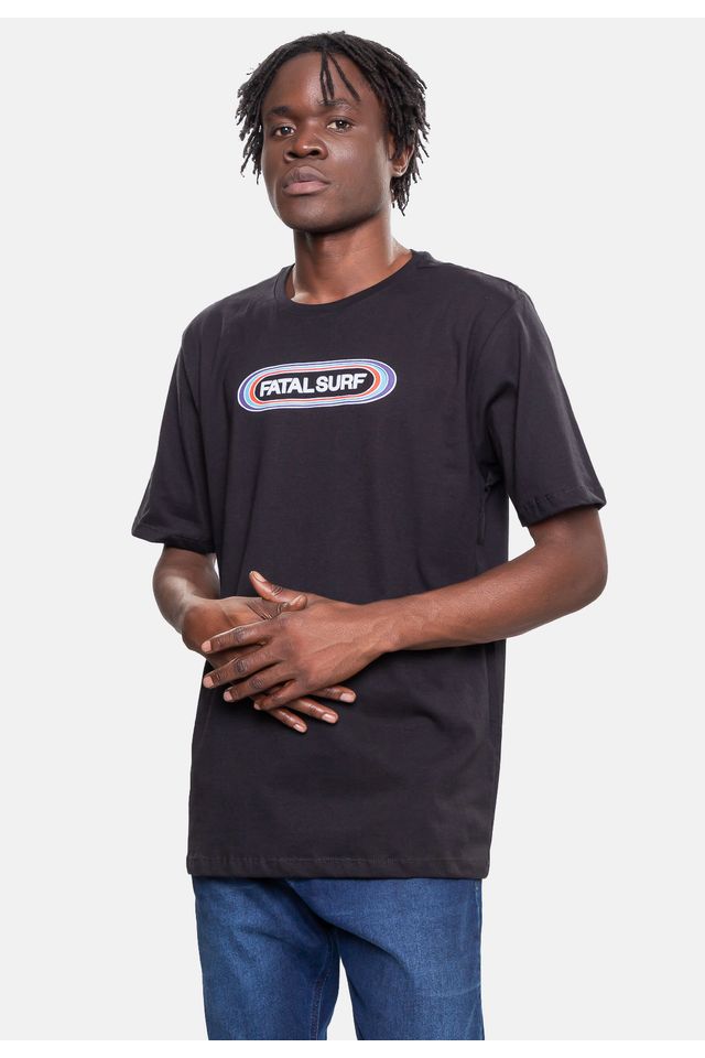 Camiseta-Fatal-Estampada-Preta