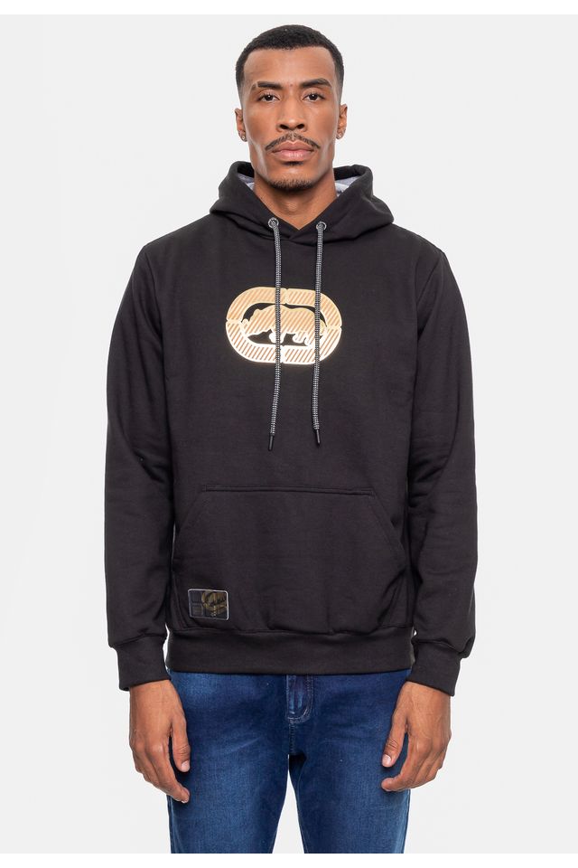 Moletom-Ecko-com-Capuz-Masculino-Gold-Preto Moletom-Ecko-com-Capuz-Masculino-Gold-Preto