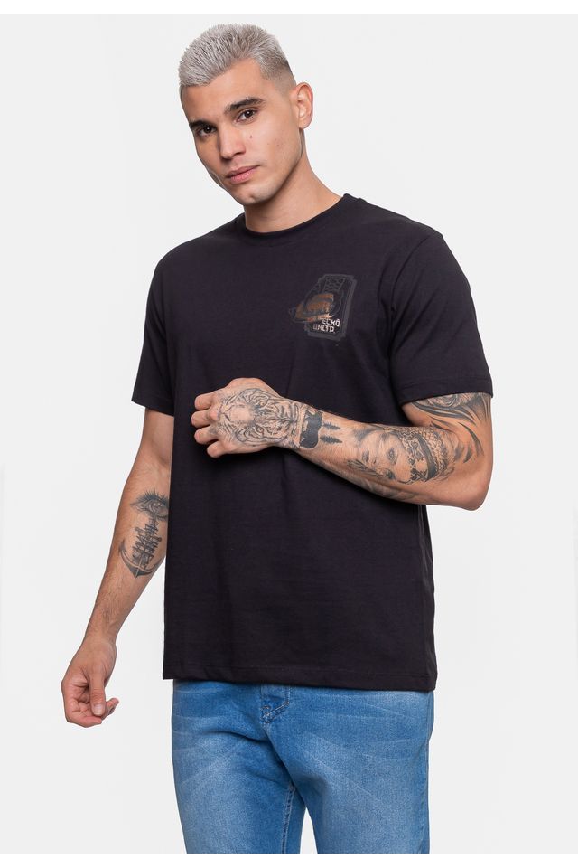 Camiseta-Ecko-Masculino-Dragon-Preta