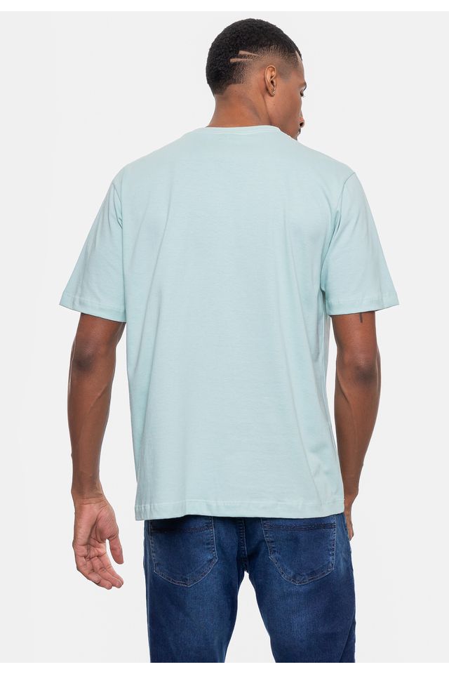 Camiseta-Ecko-Masculina-Flat-Rhino-Verde-Agua