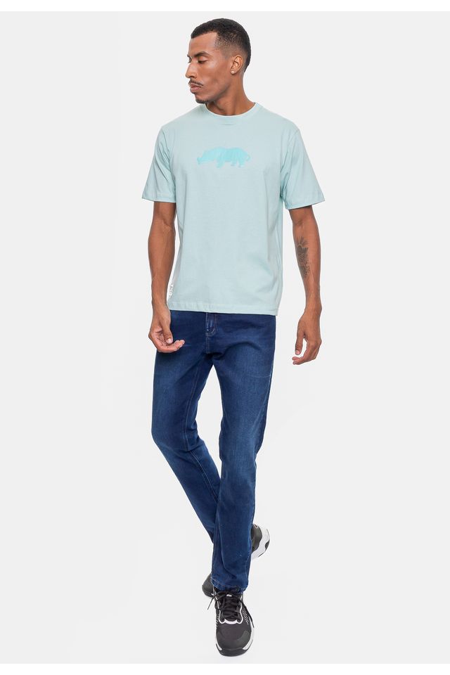 Camiseta-Ecko-Masculina-Flat-Rhino-Verde-Agua