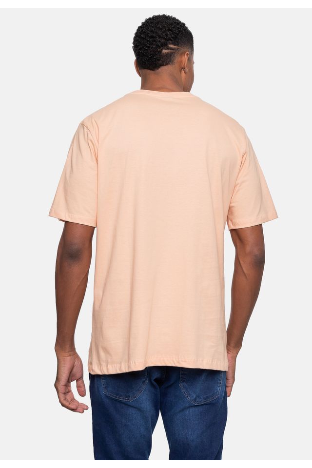 Camiseta-Ecko-Masculina-Flat-Rhino-Pessego-Mellow Camiseta-Ecko-Masculina-Flat-Rhino-Pessego-Mellow