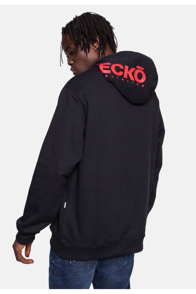 Moletom-Ecko-Canguru-Fechado-Preta