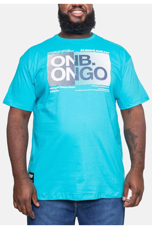 Camiseta-Onbongo-Plus-Size-Estampada-Azul-Turquesa