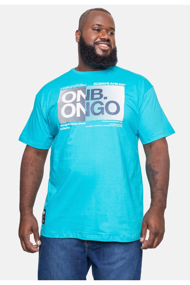 Camiseta-Onbongo-Plus-Size-Estampada-Azul-Turquesa