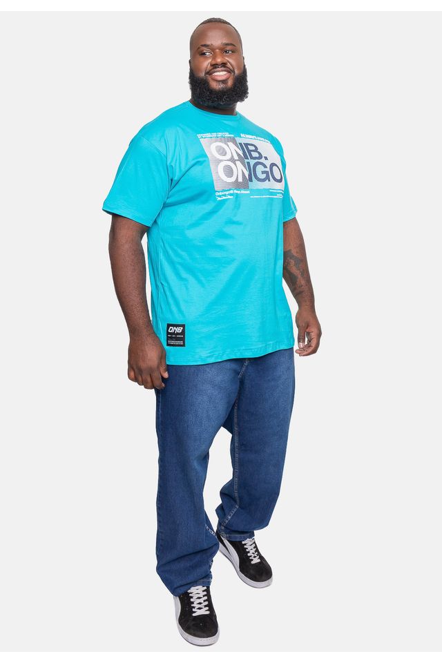 Camiseta-Onbongo-Plus-Size-Estampada-Azul-Turquesa