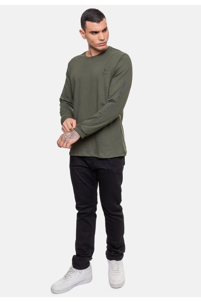 Camiseta-Onbongo-Manga-Longa-Pulse-Verde-Militar